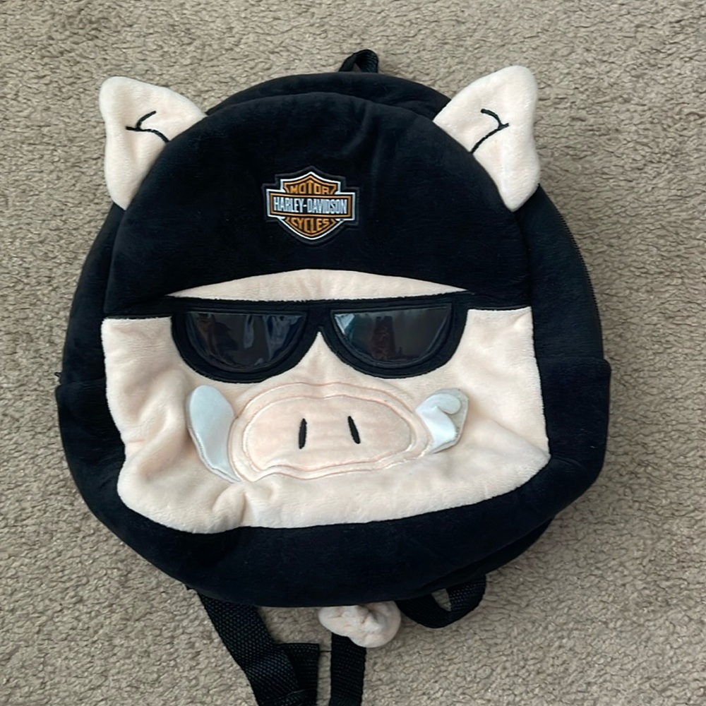 Harley Davison 🐷 backpack (toddler)